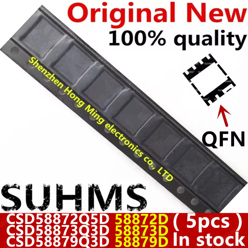 (5 stücke) Neue CSD58872Q5D CSD58872D 58872D CSD58873Q3D CSD58873D 58873D CSD58879Q3D CSD58879D 58879D QFN-8