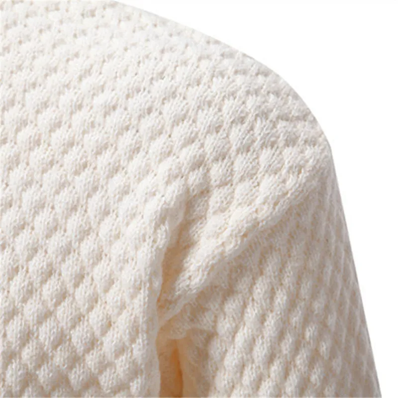 2024 herbst Winter Rollkragenpullover Männer Slim Fit Stricken Pullover Mode Warme Beiläufige gestrickte Pullover Herren Langarm Pullover