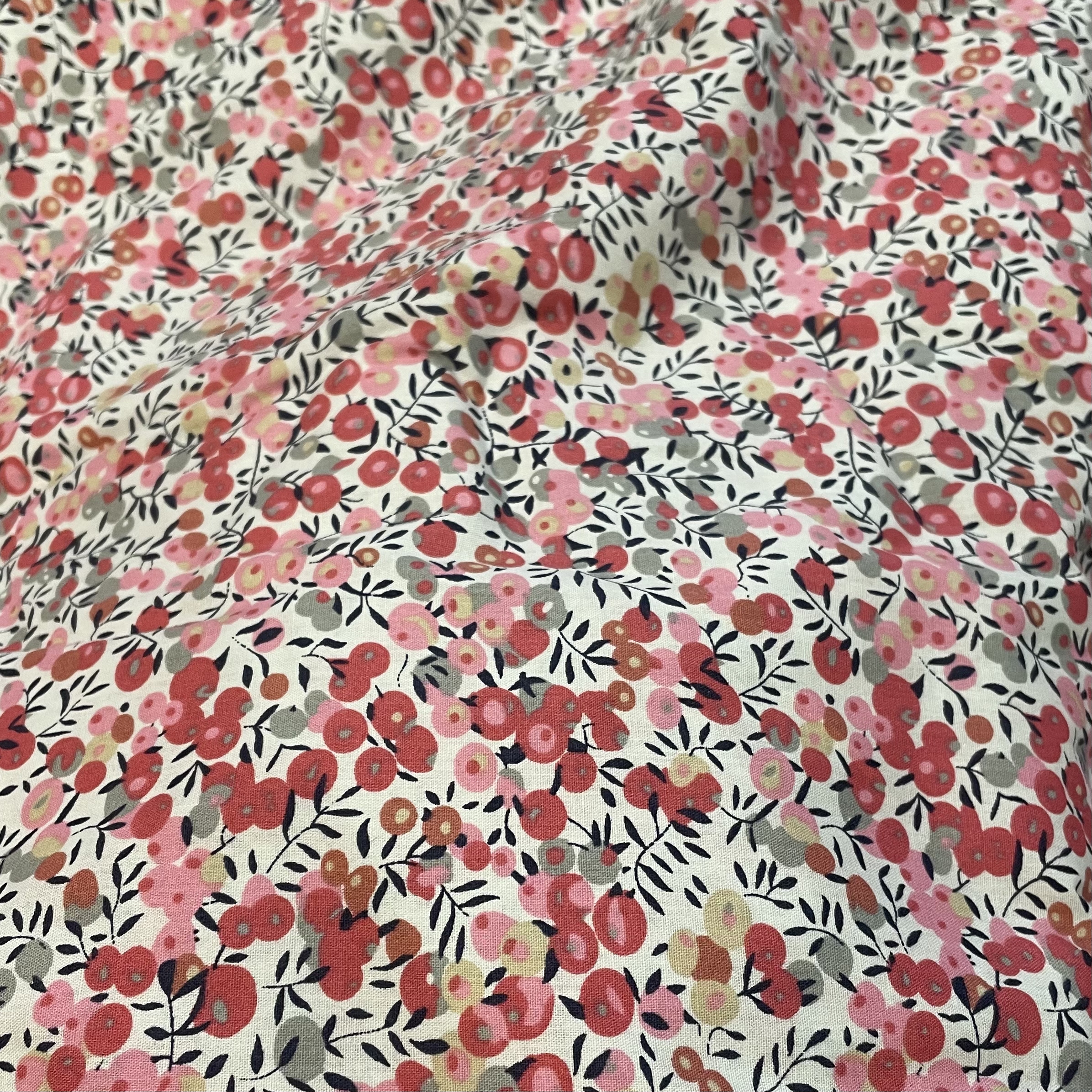 ブルーベリー-子供のためのふくらんでいる綿のポプリン生地,赤ちゃんの縫製服,手作りのスカート,パッチワーク,2023,40s