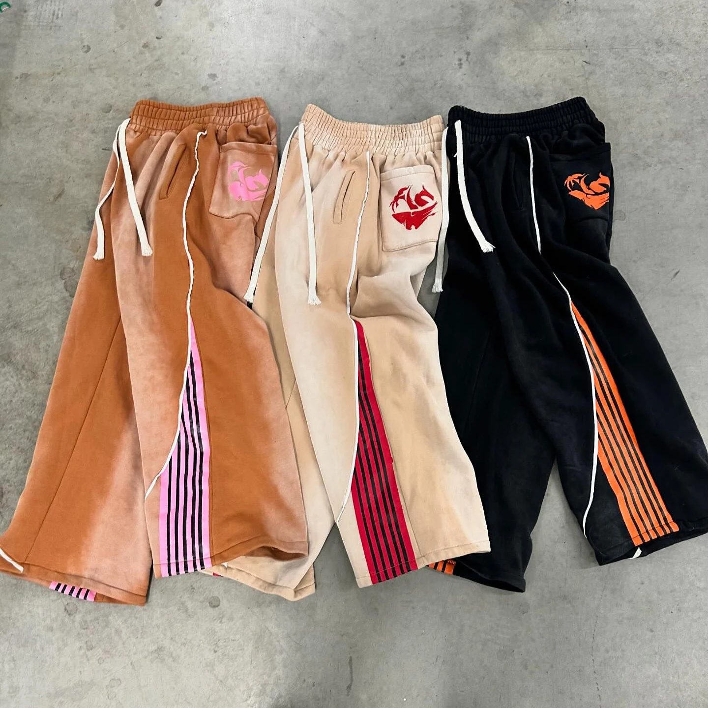 Y2k moda listras calças nova tendência americana hip hop das mulheres dos homens jogger cordão moletom oversize carga streetwear