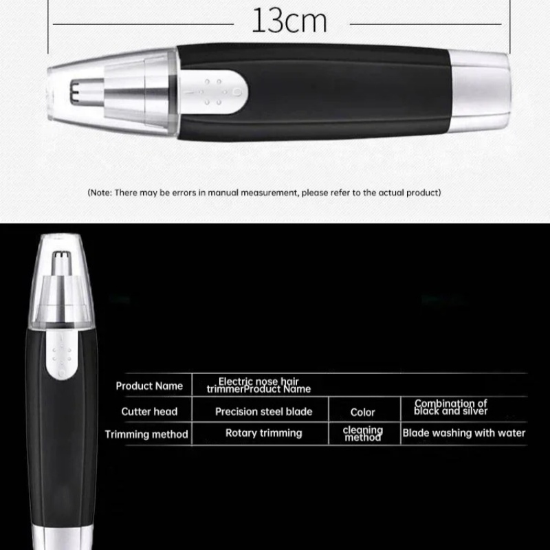 YS00090-ユニセックスポータブル電動耳鼻毛トリマー、シェーバー、バリカン、脱毛ツール