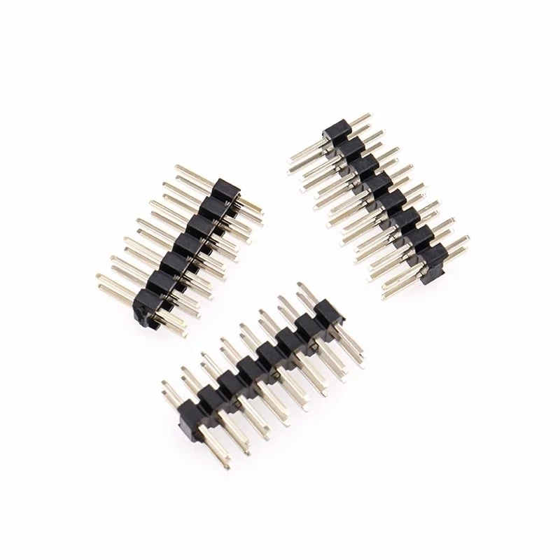 10Pcs DIP Double Row Female/Male Header Socket Pitch 2.00mm 2*2p 3p 4p 5p 6p 7p 8p 9p 10p 12p 15p 20p 40Pins Connector Diy PCB