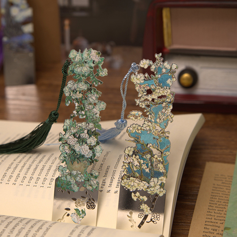 1 Uds. Marcapáginas De Metal Retro, papelería, Separador De Libro, accesorios para libros, Marcapáginas, suministros escolares, marca De página De libro