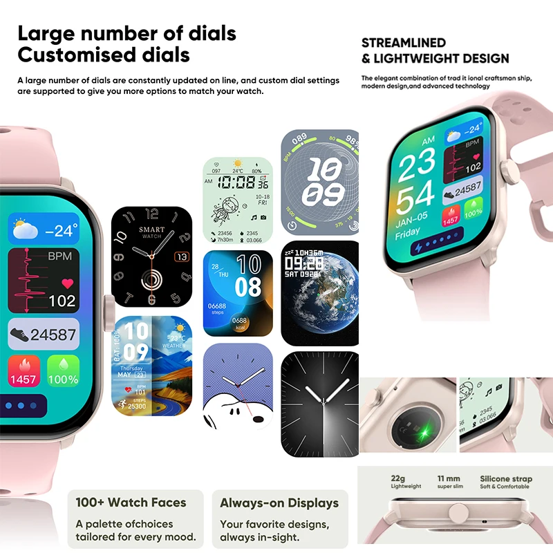 Pour Xiaomi montre 5 Version mondiale hommes femmes HD AMOLED écran fréquence cardiaque Bluetooth appel GPS piste étanche sport montre intelligente