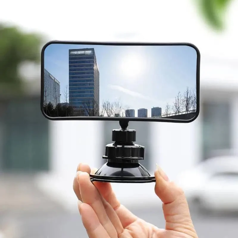 Espelho universal para bebê para carro 360 ° Ventosa tipo assento traseiro do carro espelho retrovisor do bebê espelho auxiliar ajustável de observação da criança