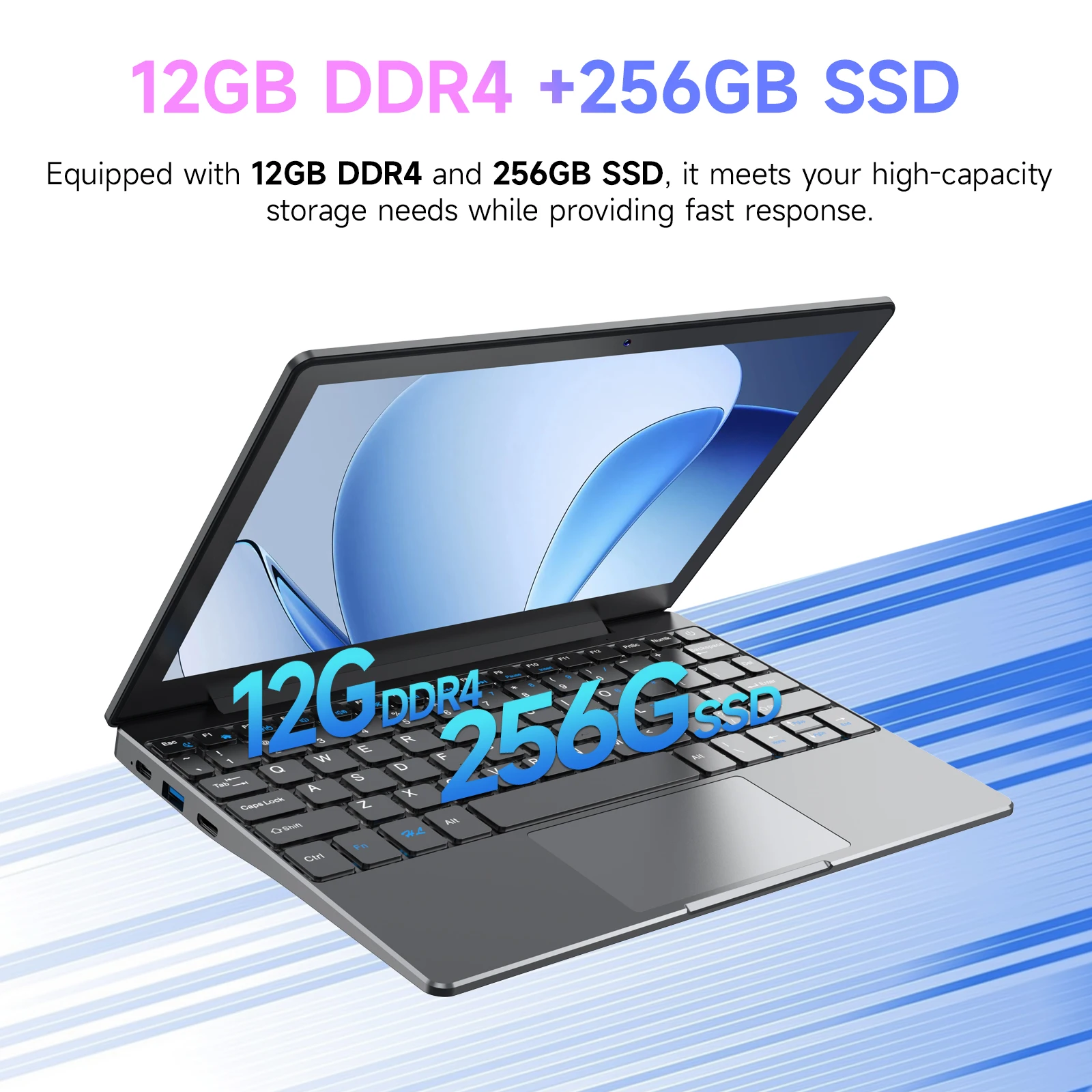 TOPOSH 10.1inch  laptop,2025new pocket pc,Win 11 system，small computer portable netbook,metal case