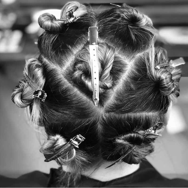 プロのサロン固定ヘアピン,女性用ヘアクリップ,カール,メイクアップ,折り目なし,スタイリングツール,10個,20個