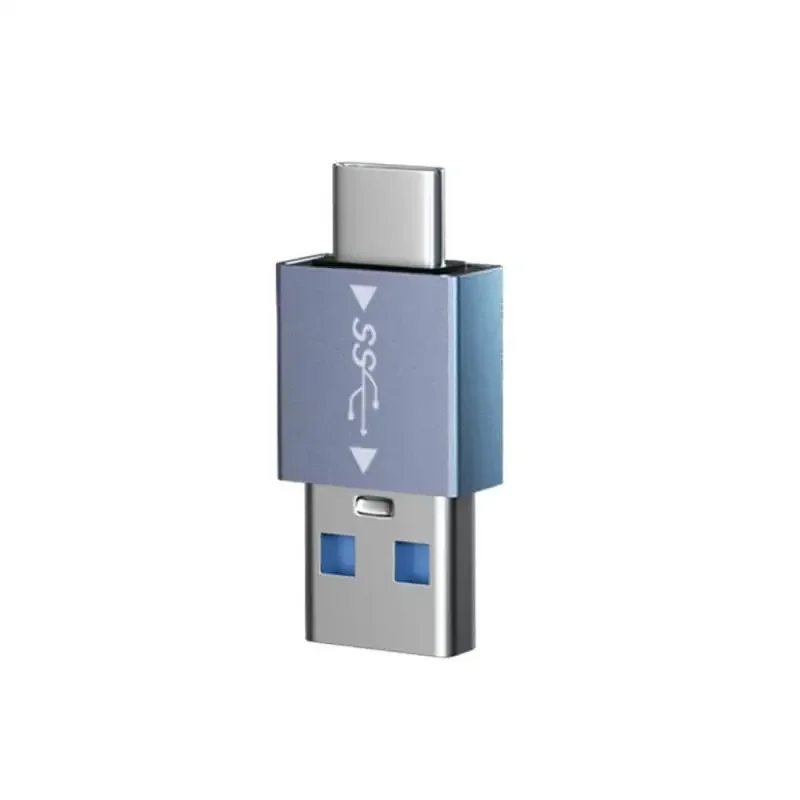 USB portabel, 5/3/1 buah USB tipe-c revolusi USB3.1 Wanita kabel OTG konverter siku untuk MacBook Laptop Data ponsel