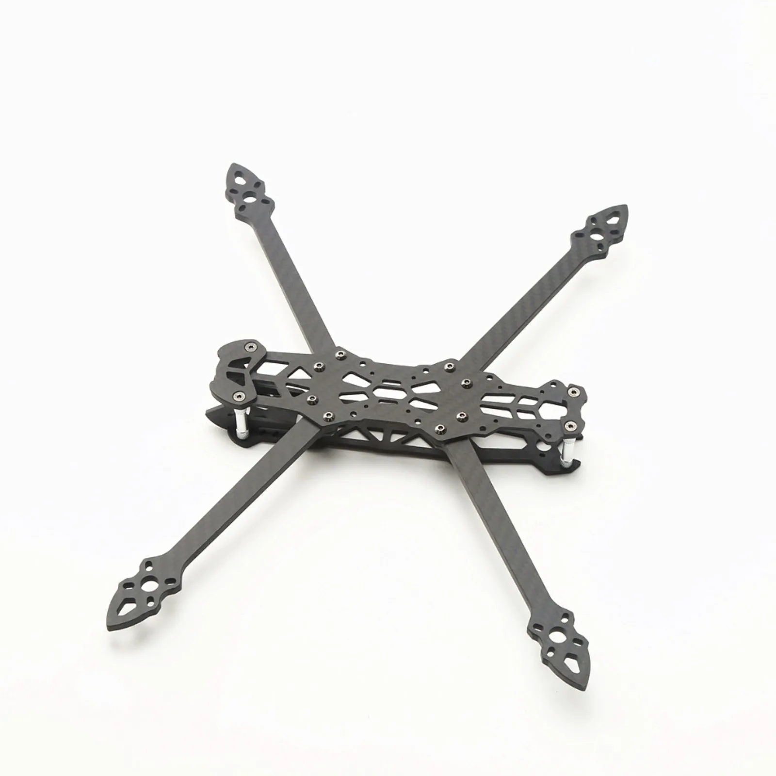 Mark4 7 นิ้ว 295 มม.5 มม.แขน Quadcopter ชุดกรอบ 3K คาร์บอนไฟเบอร์ 7 ''สําหรับ FPV Racing Drone quadcopter Freestyle ชิ้นส่วน DIY