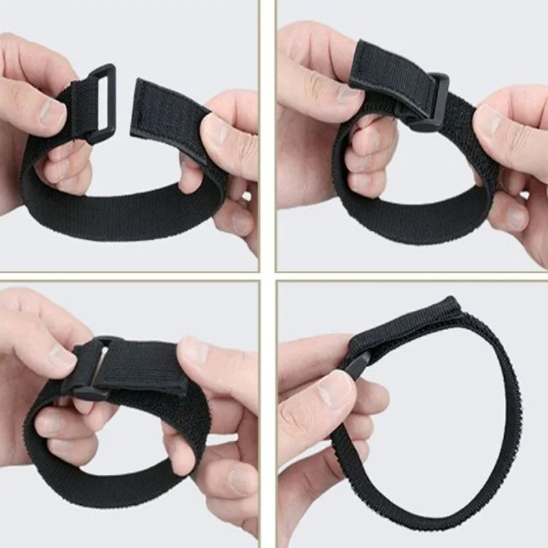 Windbreaker Accessory 2pcs Cuff Tightening Artifact Fixing Buckle Cuff Strap Elastic Fixing Strap Pants Cuff Tighten Windproof