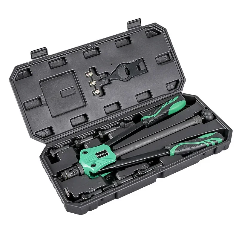 Hand Manual Rivet Nut Gun Tool  Setter Threaded Insert Riveter Pliers Labor-Saving Machine For Metric M3 M4 M5 M6 M8 M10 M12 Nut