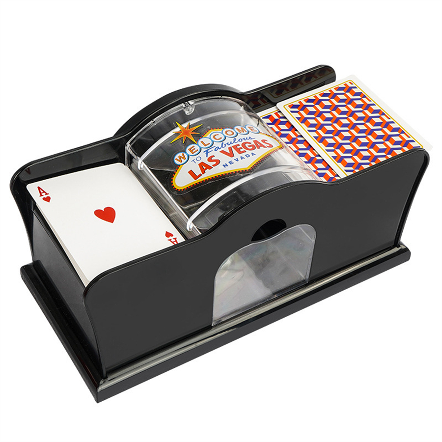 1 piece, manual poker shuffler, casino card manual shuffler, low noise poker card shuffler for UNO, stage 10, poker,