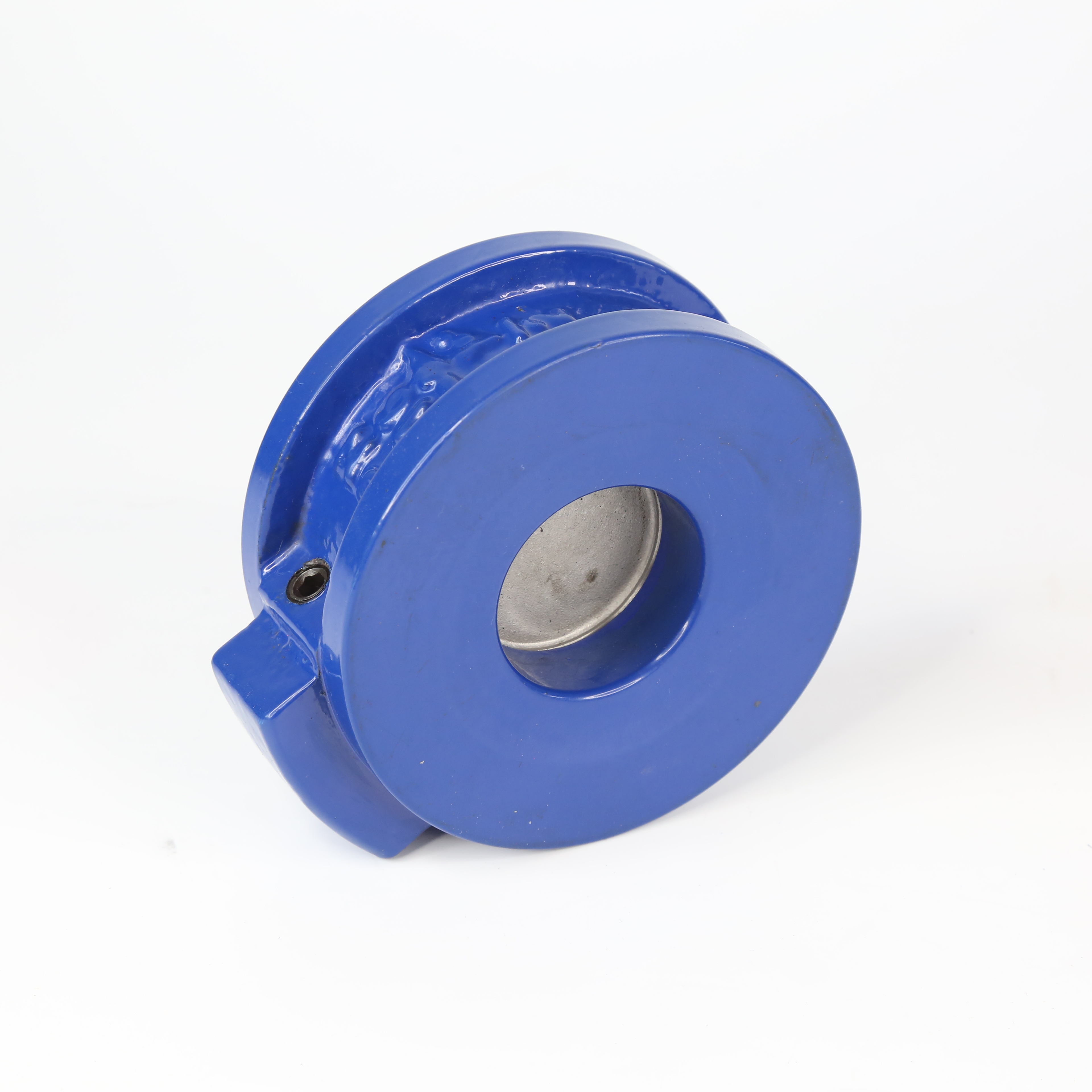 Disco único Swing Válvula, SS Placa, DI dúctil Ferro Corpo Wafer