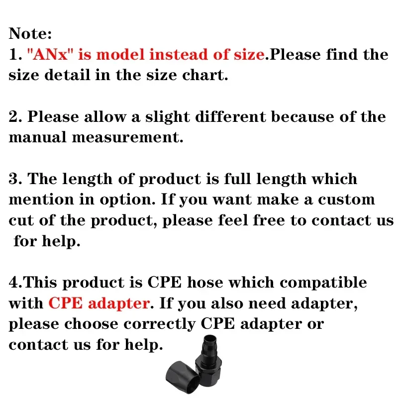 1 メートル-6 メートル AN4 AN6 AN8 AN10 AN12 ユニバーサル車の燃料ホースオイルガスクーラーホースラインパイプチューブステンレス鋼編組内側 CPE ゴム