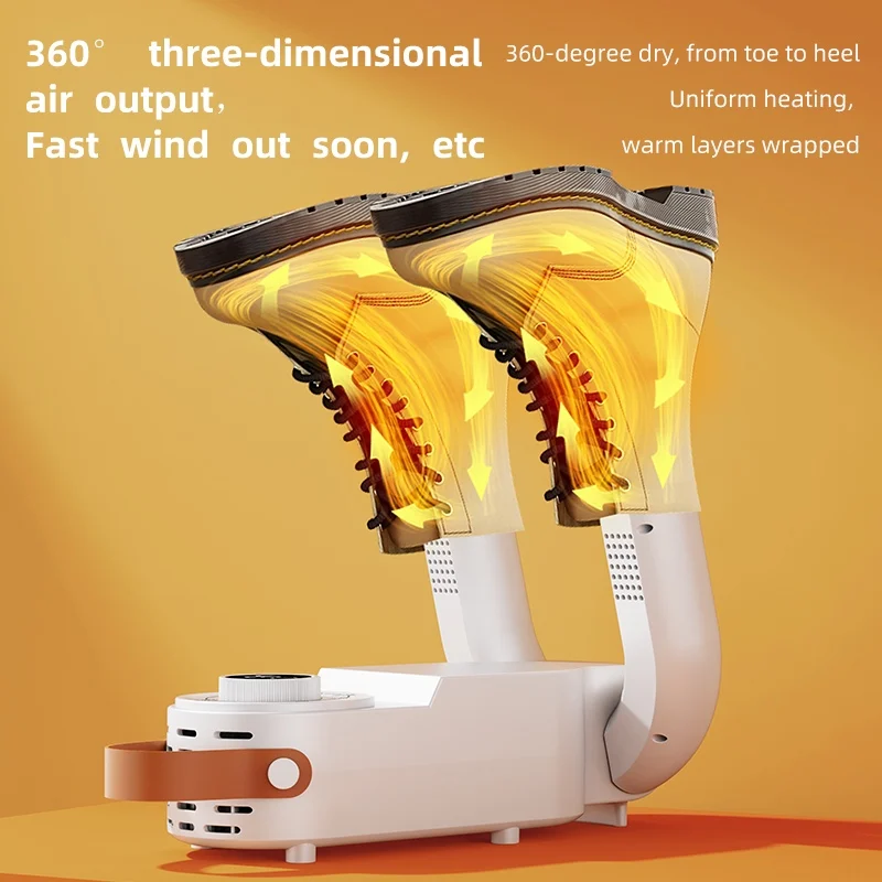 Electric drying Shoe Dryer UV Foot Boot Dryer Eliminate Odor Fast Drying Boot Deodorizer Multifunction Socks Dryer For EU US