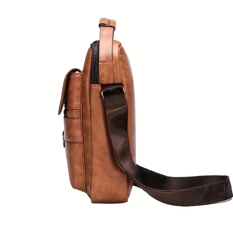 Heren- en damescrossbody zakelijke draagtas met enkele schouder, crossbodytas, casual modieuze rugzak