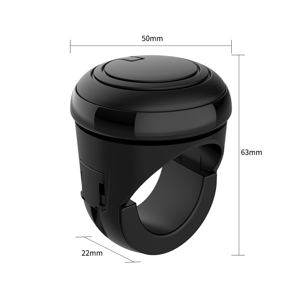 Bouton de rehausseur de volant tournant, Rotation à 360 degrés, roulement en métal, poignée électrique en forme de boule