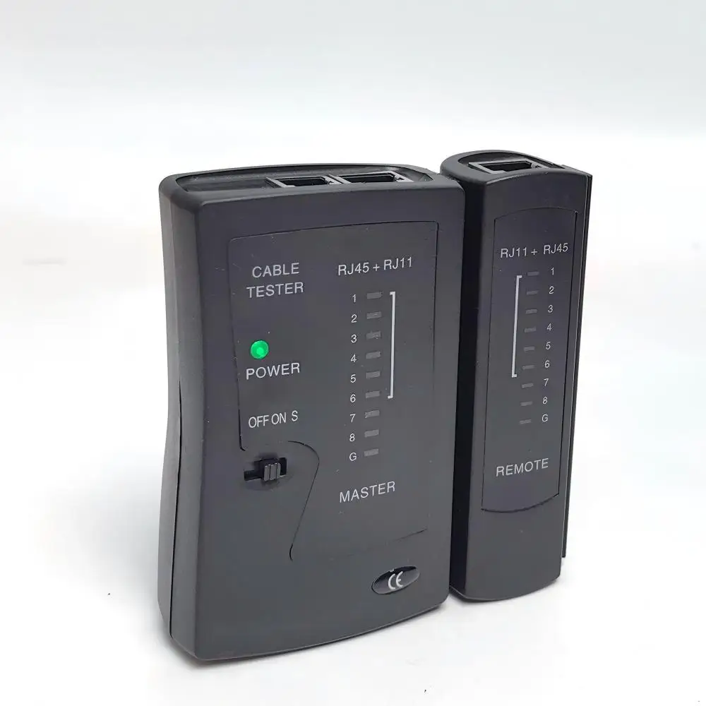 Probador de cables Ethernet de red, herramienta de verificación de conectividad de línea telefónica y cable blindado UTP STP