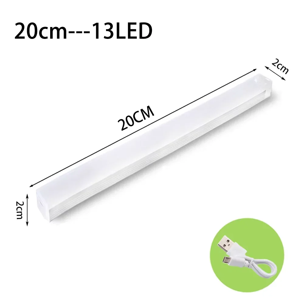 Rechargeable Light Cabinet Wardrobe Lamp Motion Sensor Light Wireless LED Night Light TypeC  Staircase Backlight For Kitchen LED