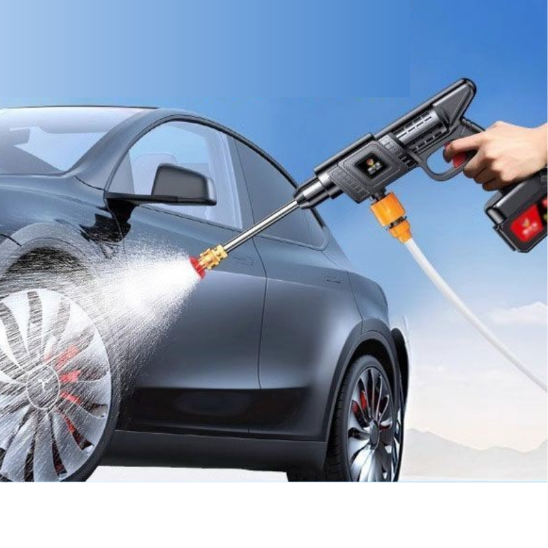 Pistola de água multifuncional para lavagem de carro, negrito e estendido, ferramenta de pistola de água para irrigação de jardim de dupla finalidade