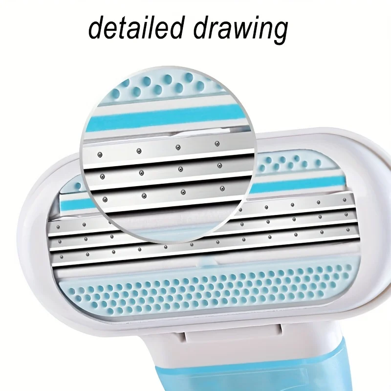 4-24Pcs  3 Layers Razor Blade Women Shaver Head for Venus Razor Safety Razor for Women Face Arm Leg Hair Machine