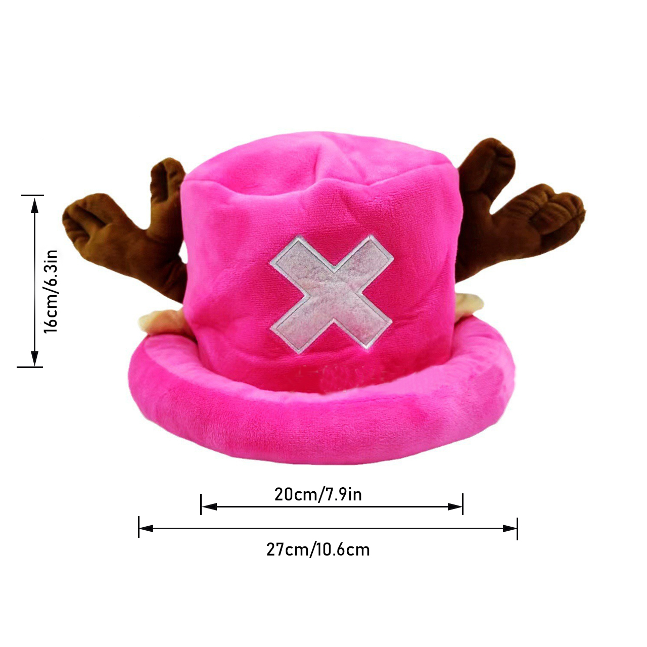 Brdwn Stück Unisex Tony Chopper Cosplay Kostüm Hut Cartoon Cap