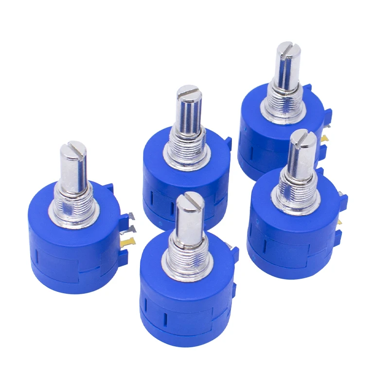1PCS 3590S Multiturn Potentiometer 500 1K 2K 5K 10K 20K 50K 100K ohm Potentiometer Adjustable Resistor 3590 102 202 502 103