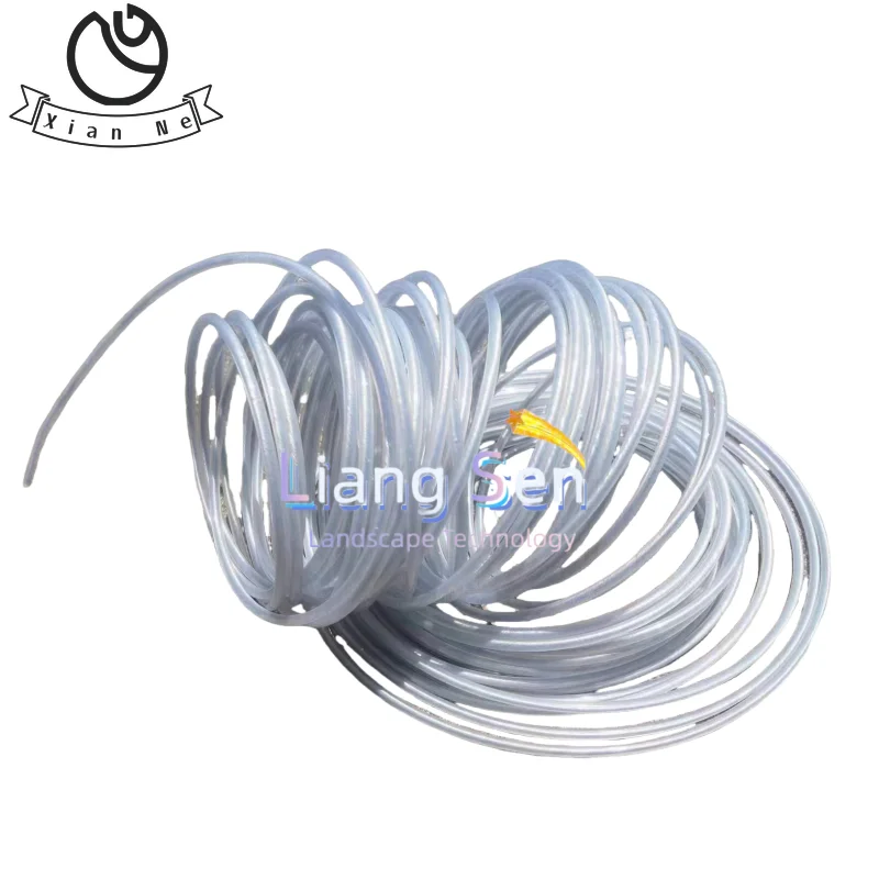 2.0/2.4/2.7/3.0mm Trimmer Acciaio Nylon Filo Corda Cavo Linea Strimmer Decespugliatore Lungo Rotolo Rotondo Erba Filo di Sostituzione Circa 15 m