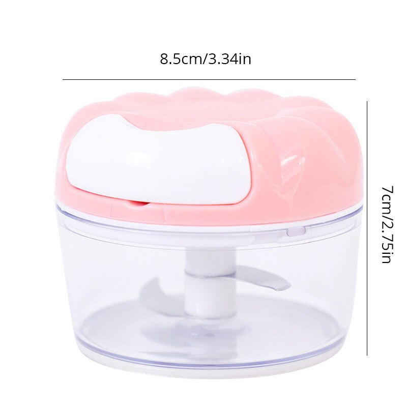 1pc Blau/Rosa Manuelle Knoblauch Stampfer Hand Ziehen Küche Haushalt Typ Knoblauch Mixer Geschmortes Hackfleisch Knoblauch küche Gadgets