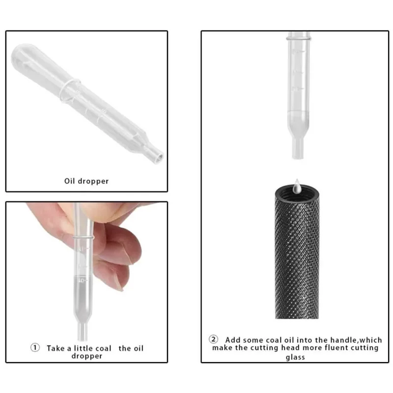 Model TC-17 Professional Glass Cutting Wheel with Metal Handle Glass Cutting Hand Tool TC-17 Glass Cutter Ceramic Tile Cutter