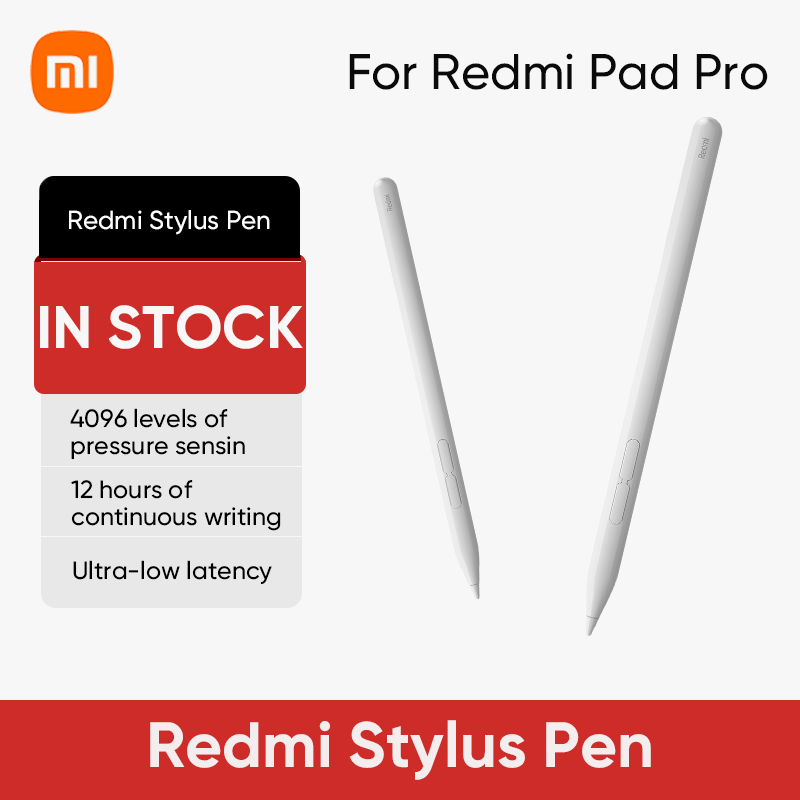 Original Xiaomi Redmi Stylus Pen For Redmi Pad Pro Tablet 4096 level Sense 5ms Low Latency 240Hz Drawing Writing Smart Pencil