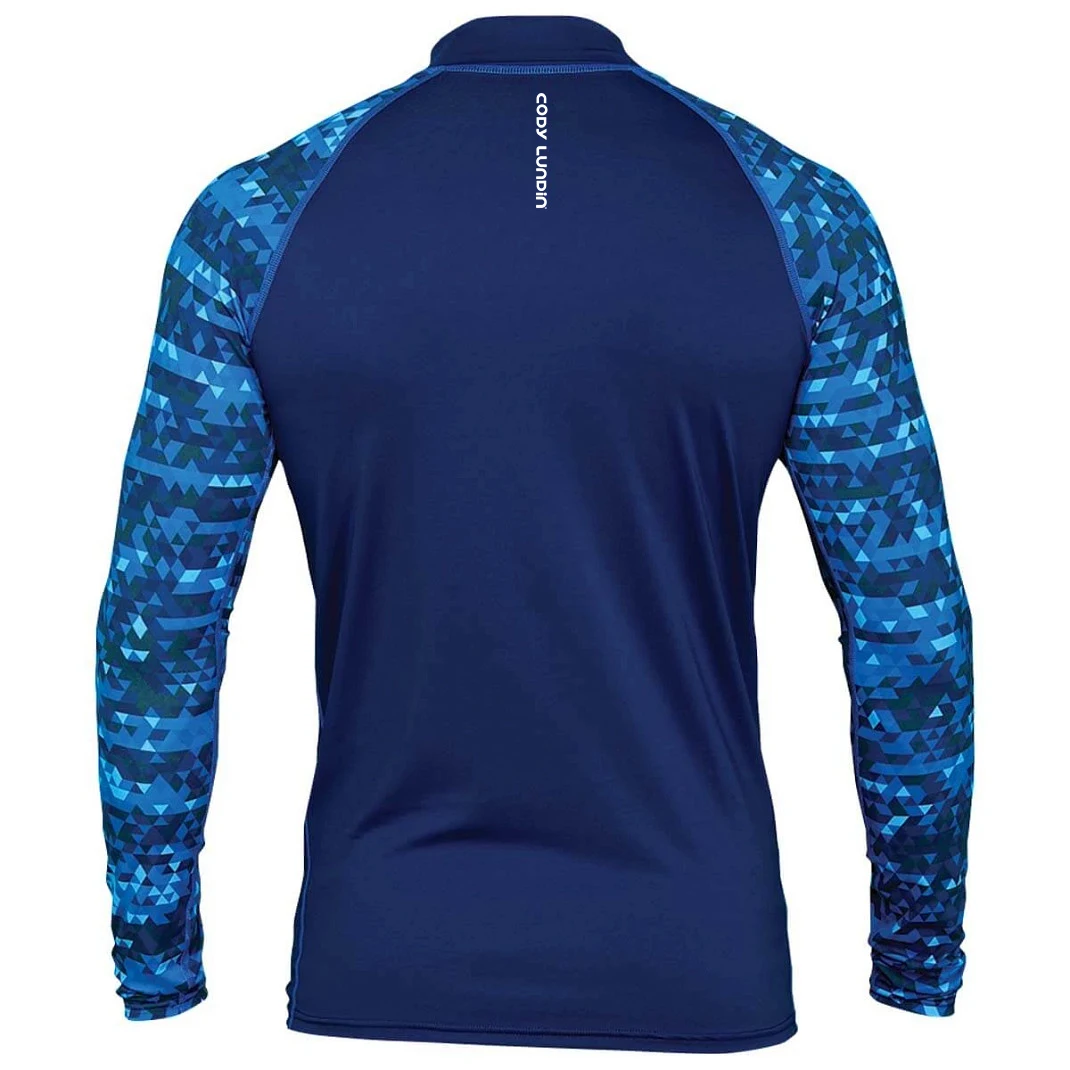 Cody Lundin メンズ 長袖シャツ UPF 50+ UV 保護 日焼け止め スウェットシャツ ハイキング ランニング ワークアウト 水泳 サーフ ラッシュガード用