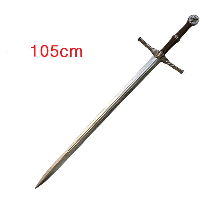 1:1 Anime cosplay Geralt de Rivia épée nouvelles bêtes exotiques épée arme accessoire jeu de rôle PU modèle jouet accessoire 105 cm