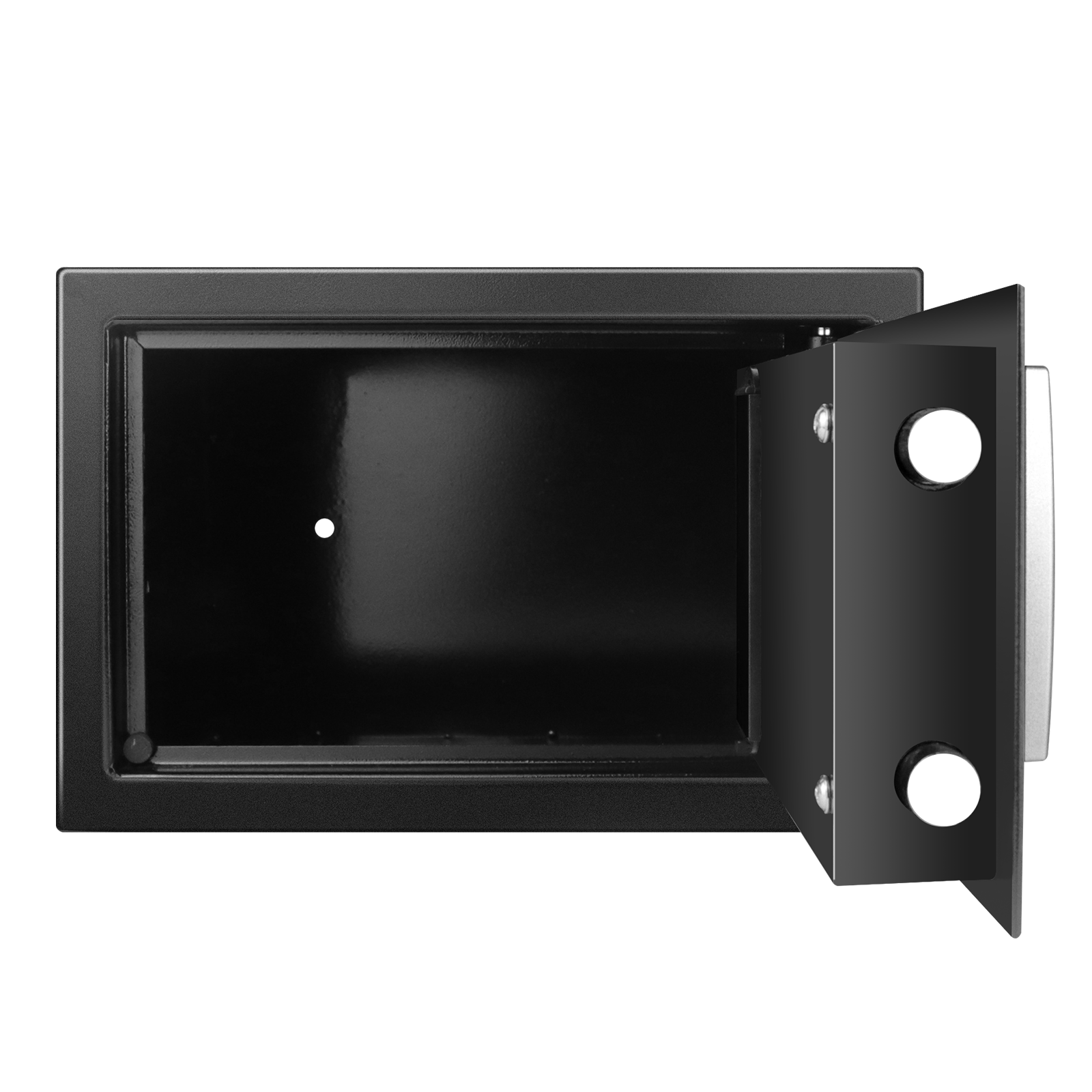 Caja fuerte de seguridad electrónica digital con teclado digital, caja fuerte de efectivo de construcción de acero de 8,5 litros para hotel de oficina en casa