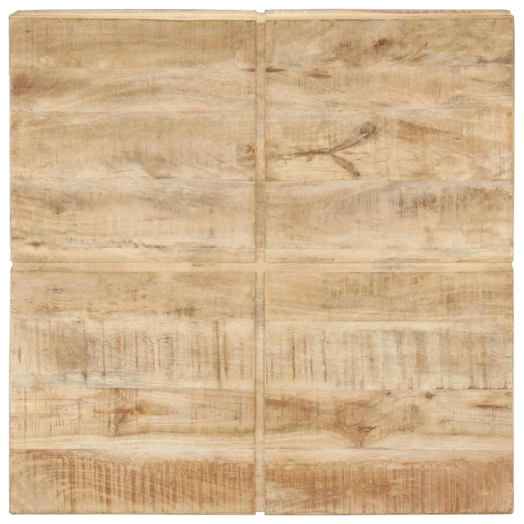 Mangohouten vierkante salontafel 80x80x28 cm Rustiek design woonkamermeubilair