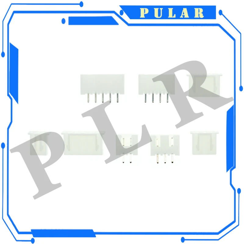 230 piezas 2/3/4/5p Kit de terminales de pines macho y hembra cabezal de carcasa PLR JST XH-2.54 adaptador de conectores de 4 valores