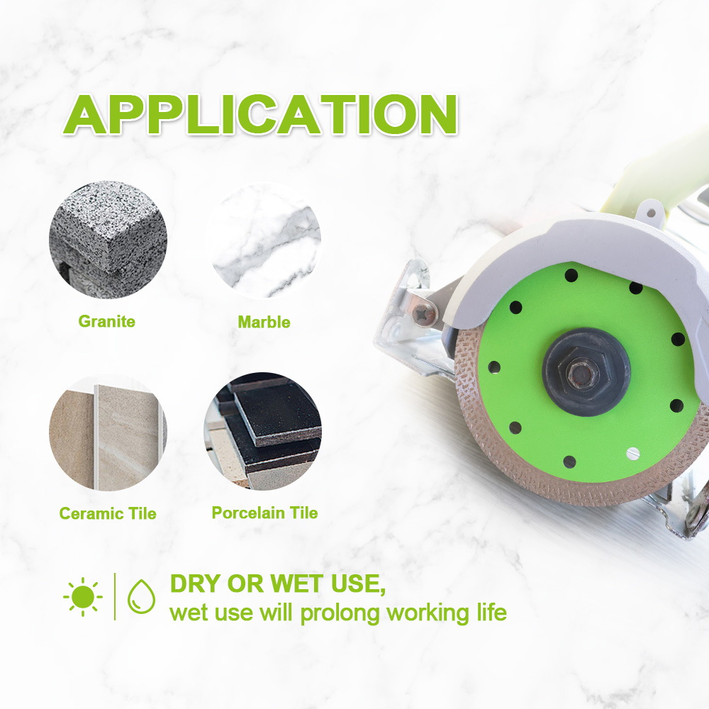 FACHLICH 1 PC Dia105/115/125/180/230 มม.เพชรตาข่าย Turbo ตัดใบเลื่อยเครื่องตัดหินอ่อนหินแกรนิตกระเบื้องเซรามิคตัดแผ่น