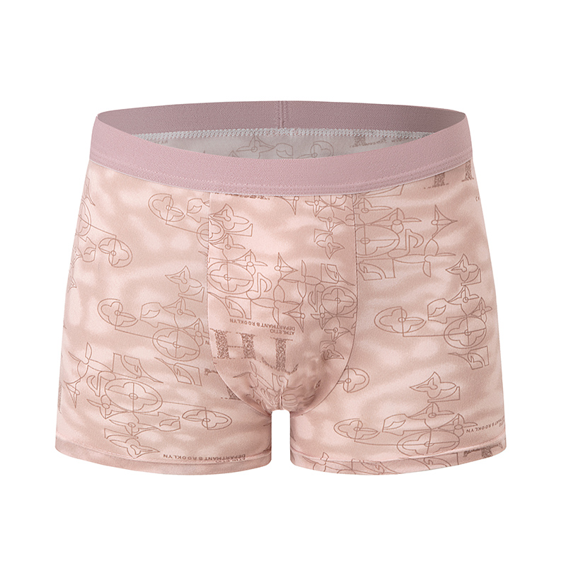 4-delige set casual en modieuze herenboxershorts met print, ondergoed in grote maat, comfortabele sportshorts voor tieners