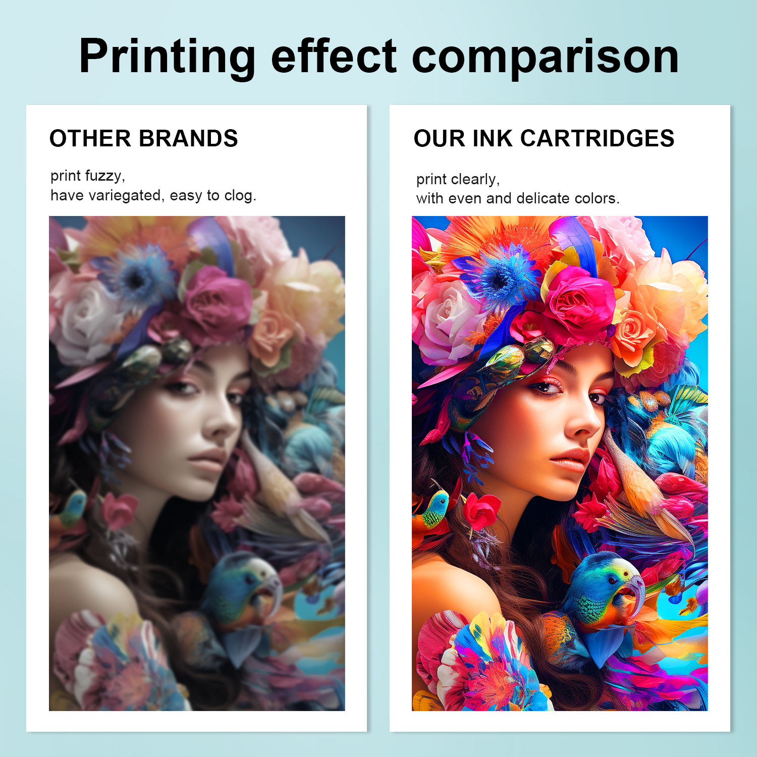 Tintenpatrone 301XL mit hoher Reichweite, Ersatz für HP 301 XL Druckerpatrone, schwarz oder dreifarbig, funktioniert mit Deskjet Officejet Envy