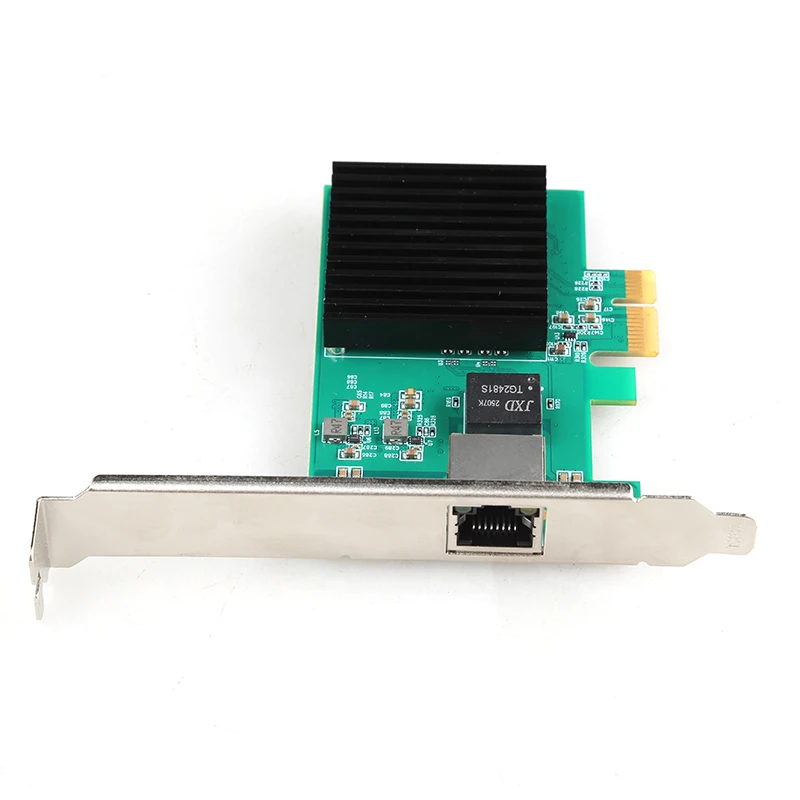 Placa de rede ethernet pcie 10g de 1 porta PCIe4.0-1X 10g rj45 placa lan para realtek8127 (pxe) velocidades de rede multi-gigabit