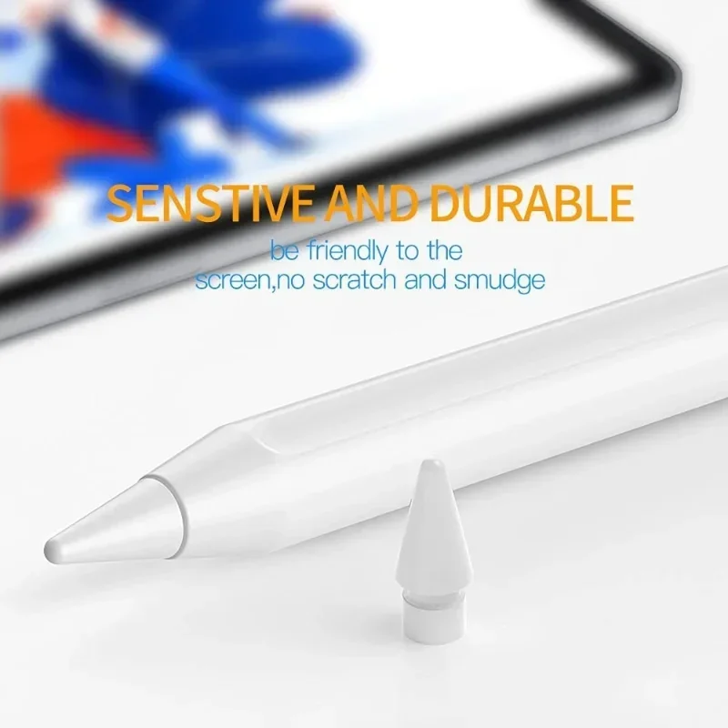 For Apple Pencil Nib for Apple Pencil 1st 2nd Generation Tip for iPencil Smooth Spare Tips for iPad Stylus Pen Replacement Nibs