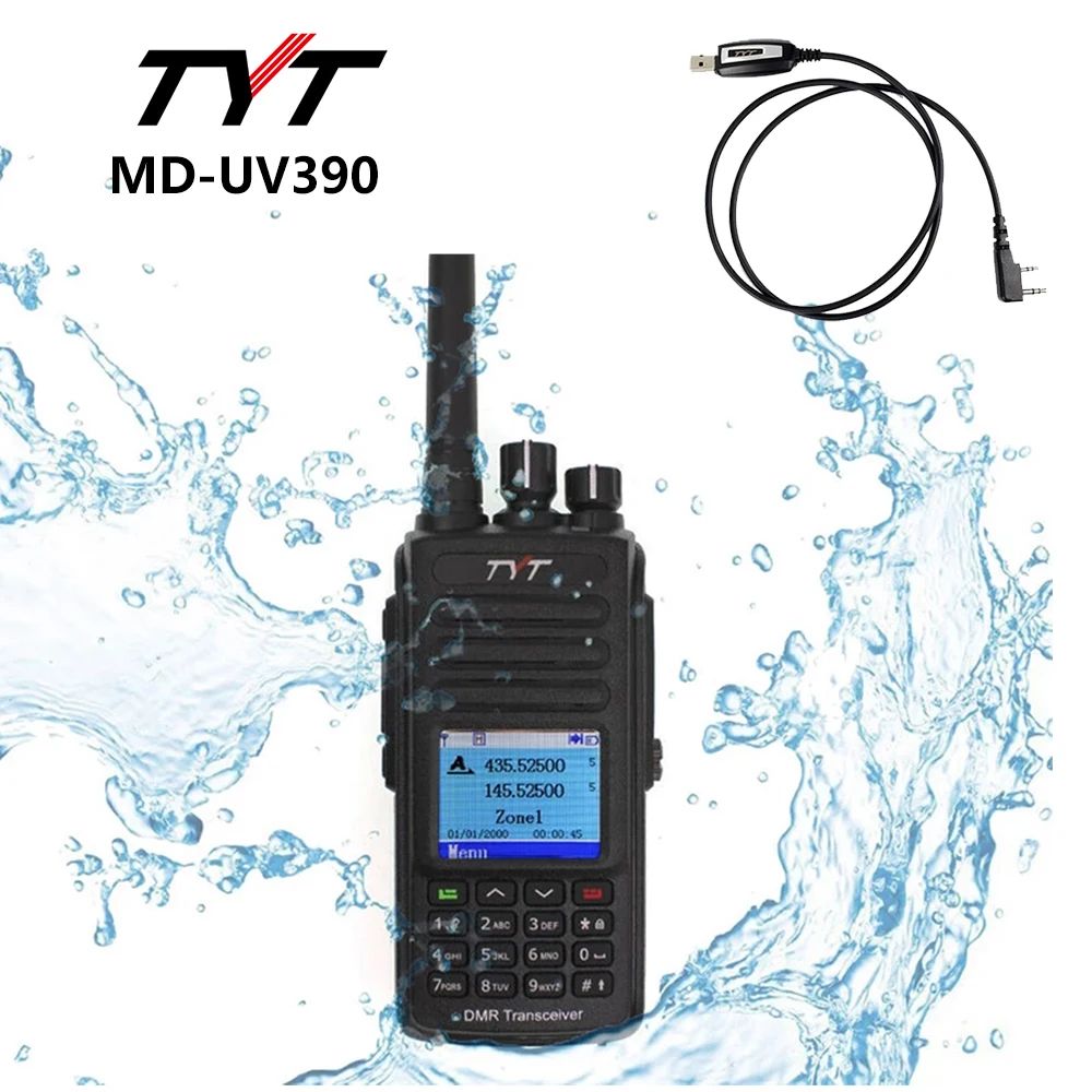 TYT UV380/UV390 GD77 Distance Professional Commercial and Civilian High-power Outdoor Self Driving Tour Handheld Radio Intercom