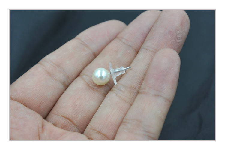 100 個ソフトシリコーンゴムイヤリングバックストッパースタッドピアス DIY ジュエリー所見アクセサリー弾丸チューブ耳栓キャップ