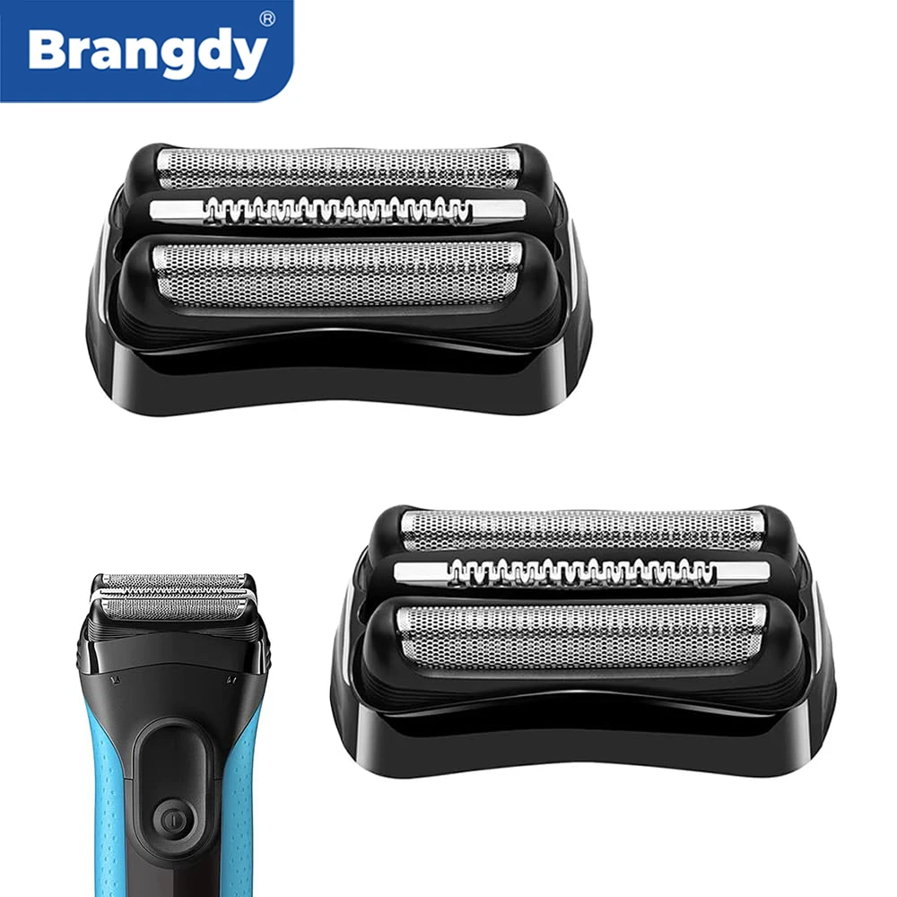 Brangdy 21B S3 เปียกและแห้งหัวเปลี่ยนสําหรับ Braun Series 3 3040s 300s 310s 320s 360s 3010s 3090cc เครื่องโกนหนวดไฟฟ้า
