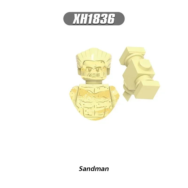 X0328มาร์เวลซูเปอร์ฮีโร่ฮีโร่ฮีโร่สีเขียวอิฐตัวต่อตัวการ์ตูนของเล่นเด็กเพื่อการศึกษาของขวัญวันเกิด