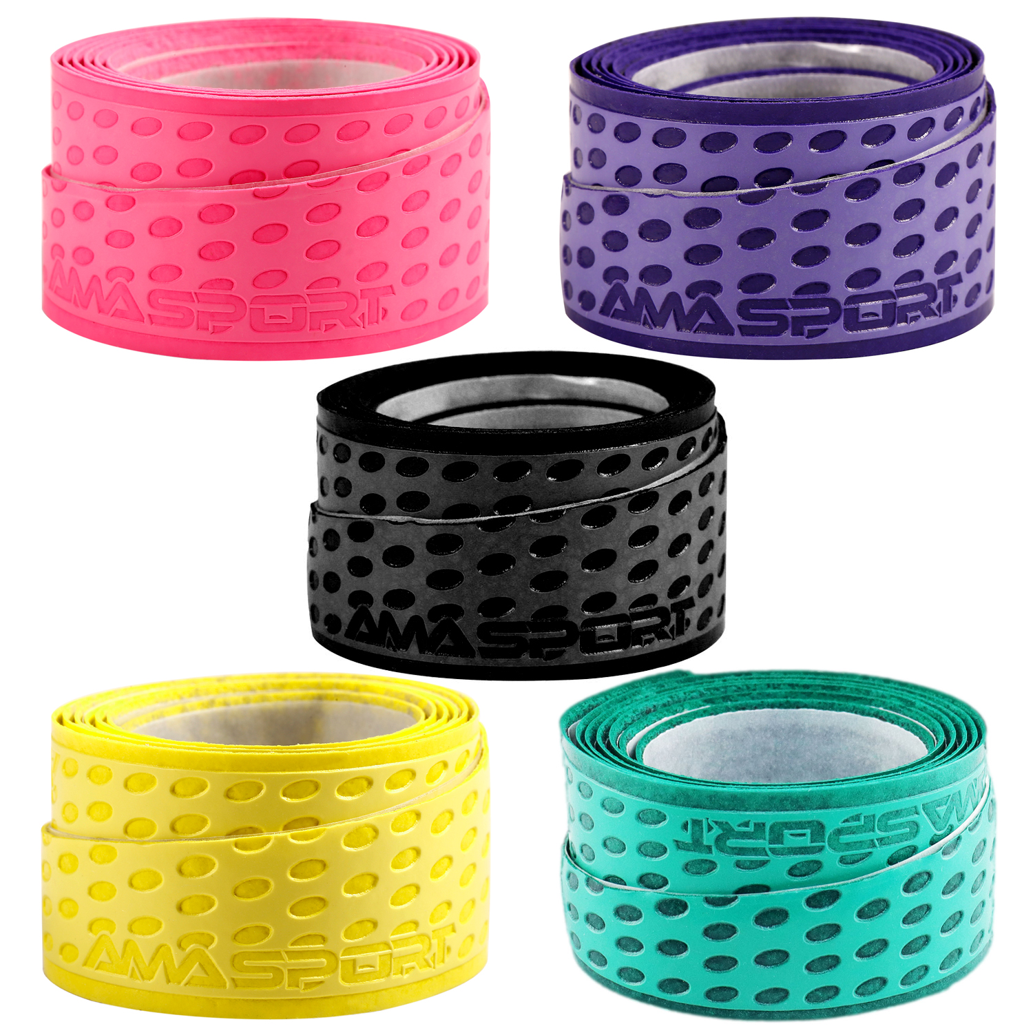 AMASPORT-empuñaduras para bate de béisbol, Color puro, para una experiencia más cómoda, deportes y entretenimiento, accesorios de béisbol
