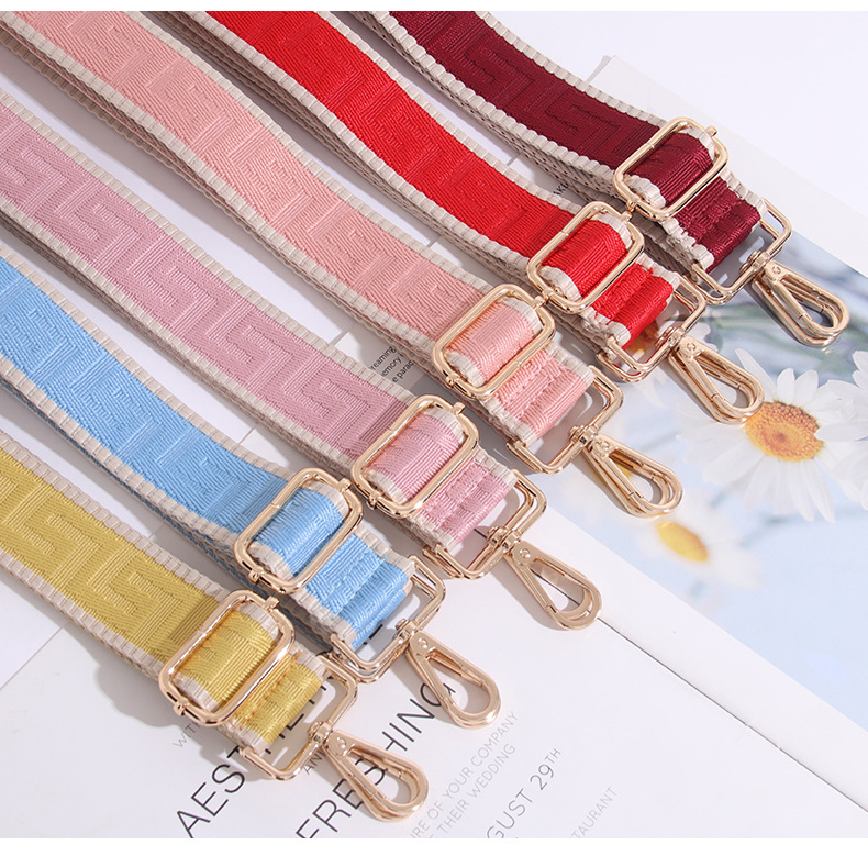 Bolso de mano para mujer, cinturón ancho de 3,8 cm, bandolera, correa de repuesto, correa ajustable, pieza de bolso, accesorio, accesorios para bolso