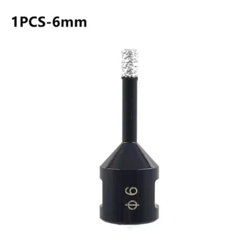 6 มม.-30 มม.สูญญากาศ M14 ด้าย Diamond core เจาะ Bit Brazed Hole เปิดเครื่องบดมุมเครื่องมือสําหรับกระเบื้องเซรามิคหินแกรนิตหินอ่อน
