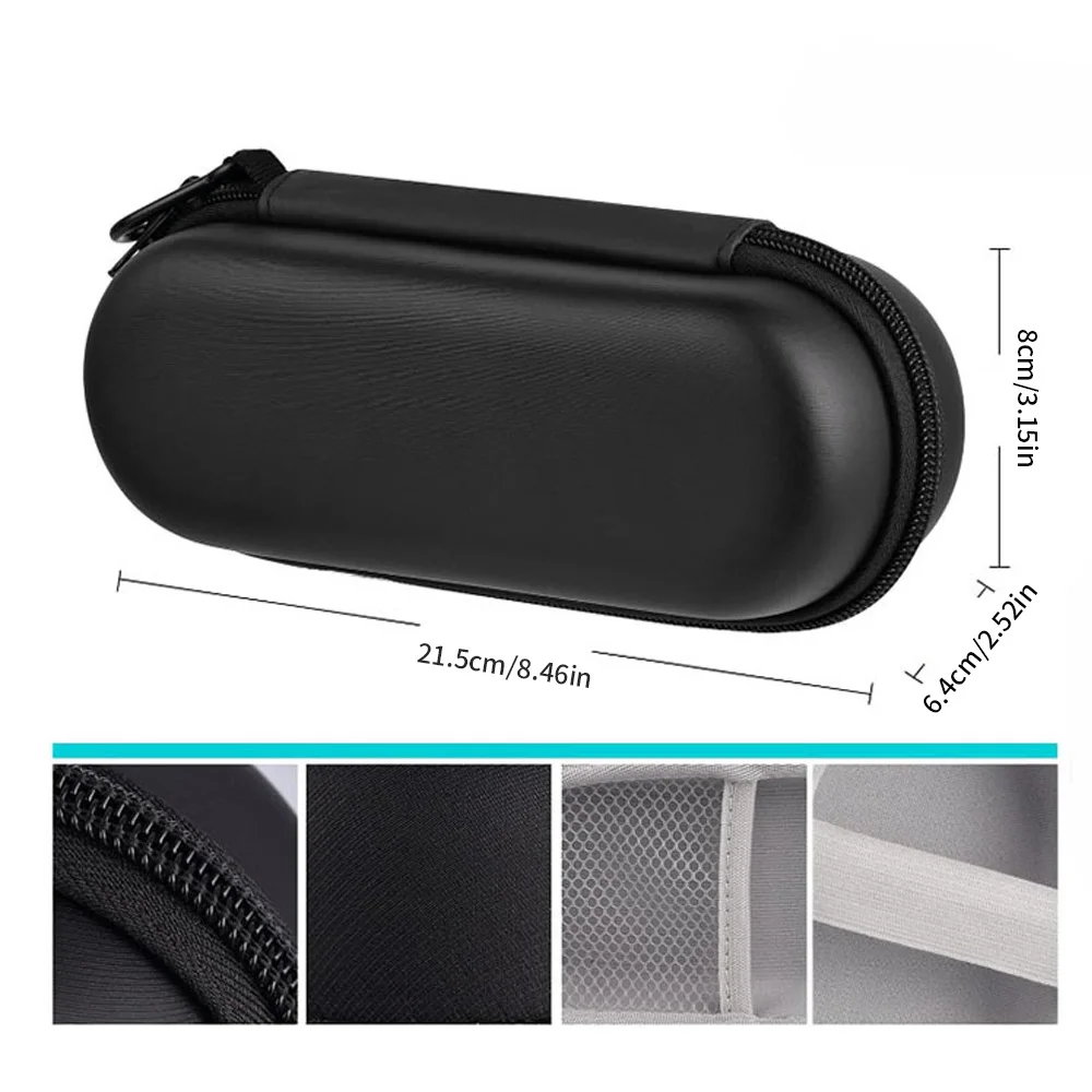 แบบพกพา EVA Storage Case สําหรับแปรงสีฟันไฟฟ้าพกพา Hard Case เปลือกป้องกันผู้ถือ Organizer อุปกรณ์เสริมการเดินทาง