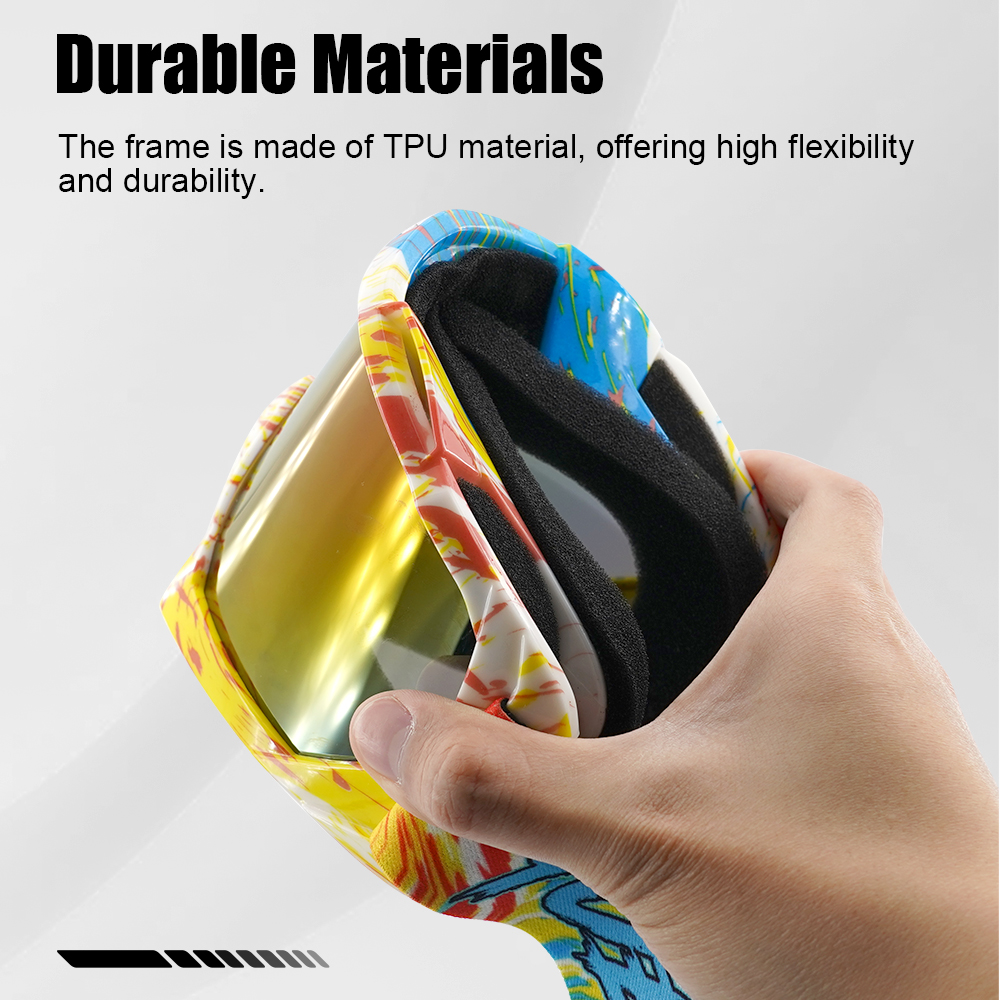 Hot sale ultralight off-road motorcycle goggles mountain bike downhill goggles